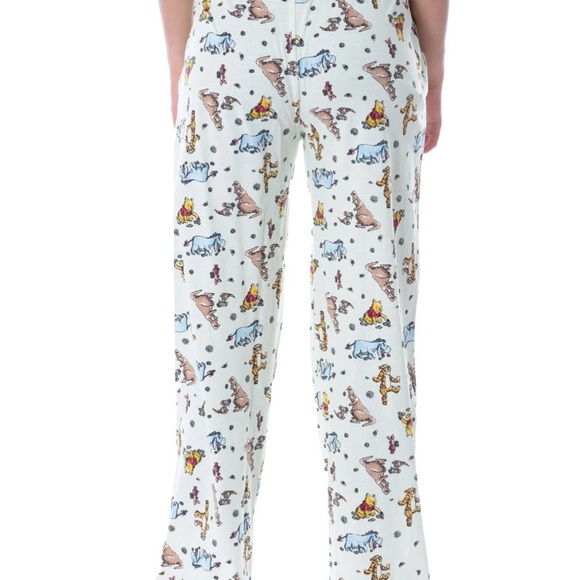 Disney Winnie The Pooh Women's Classic Character Art Loungewear Pajama Pants SzS - Picture 6 of 11